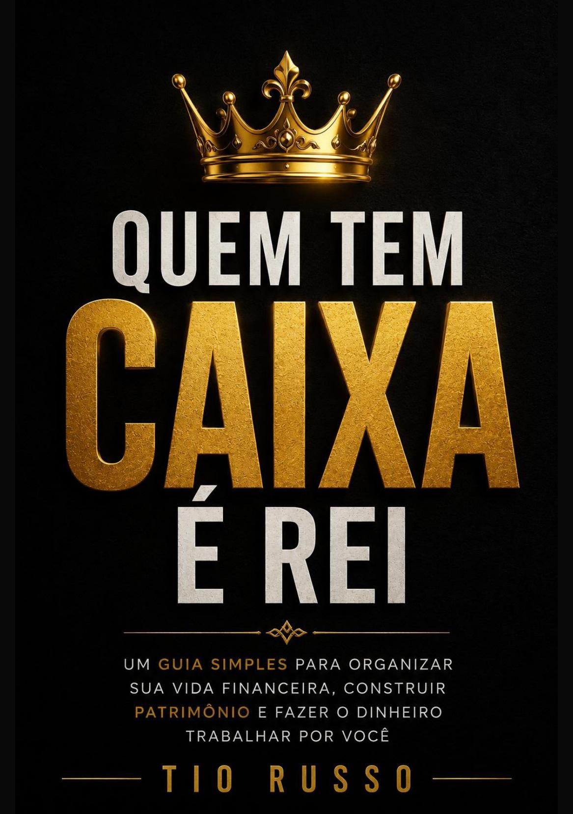 Capa do livro Quem Tem Caixa é Rei